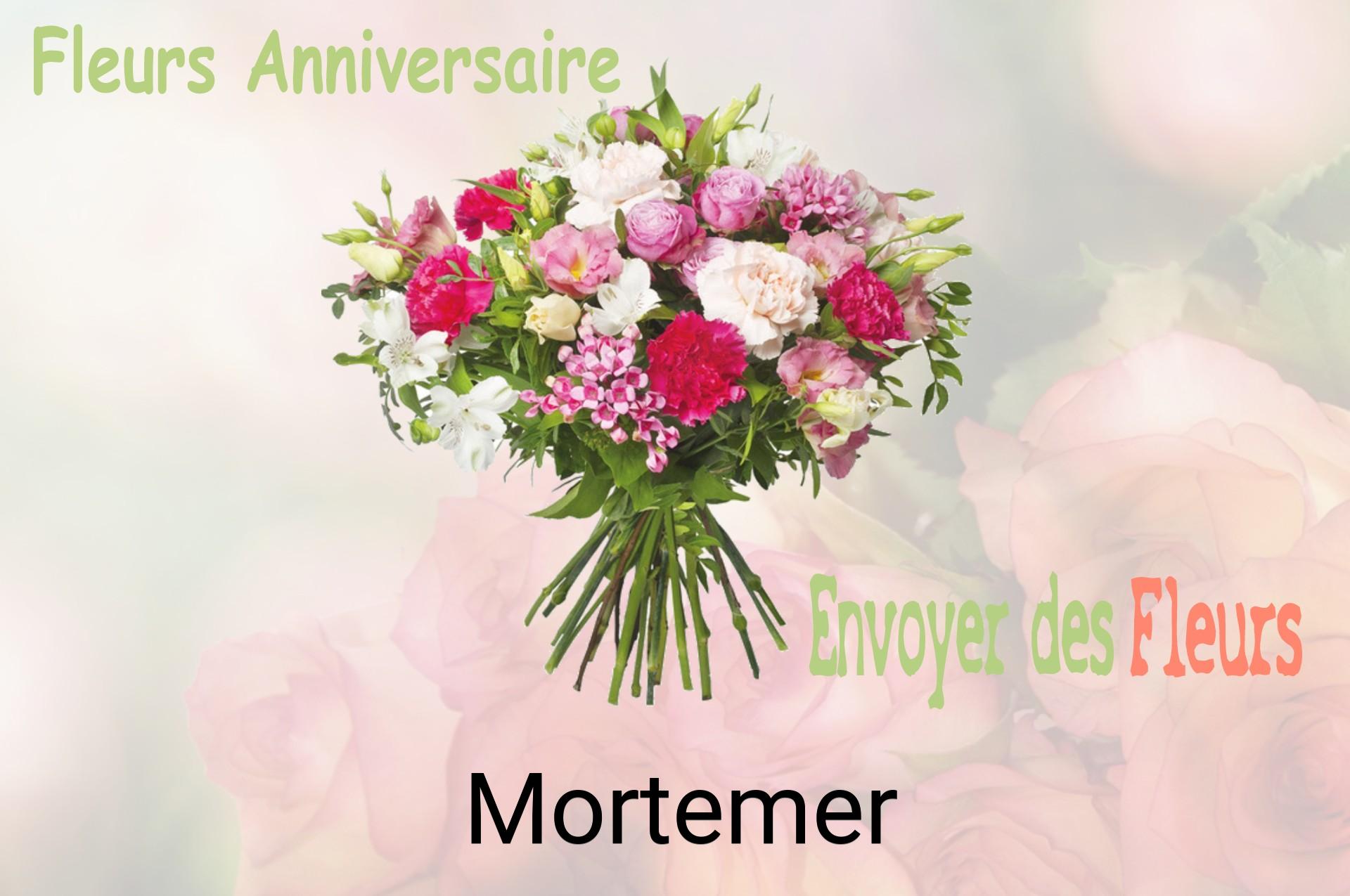 Bouquet de fleurs d’anniversaire livré à Mortemer